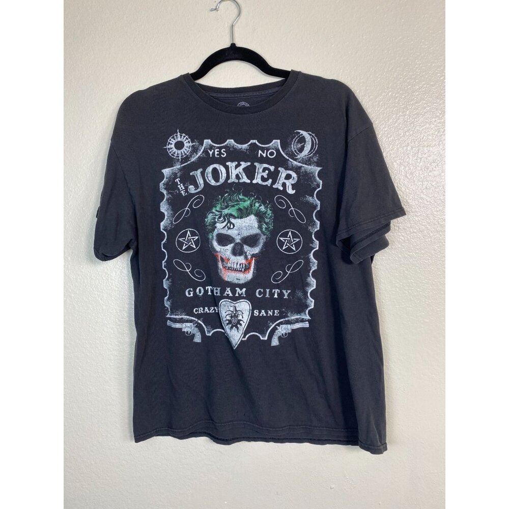 Dc Comics Originals Joker Gotham City T-Shirt Mens Large Short‎ sleeve Graphic